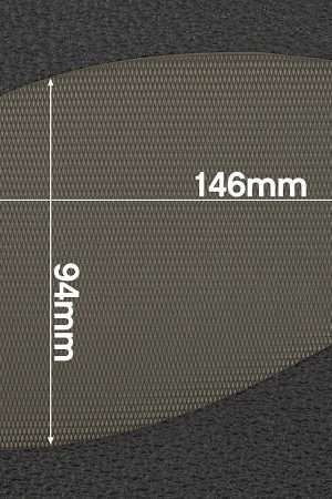 Подметка резиновая BISSELL, art.RB 55, цв. табако №12