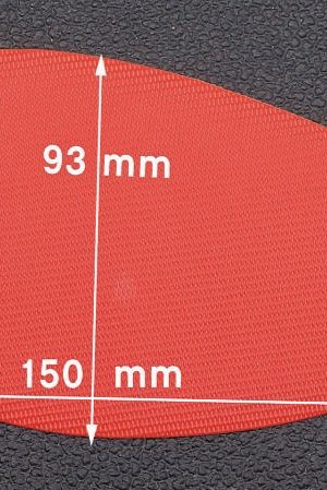 Подметка резиновая BISSELL, art.RB 55, цв. красный