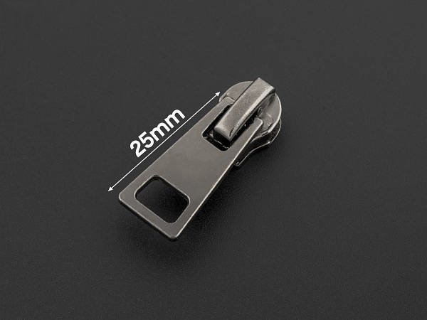 Бегунок №5 Цвет: темный никель