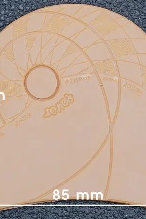 Набойка Favor размер средний, толщина 6.6мм, цвет: бежевый (11)