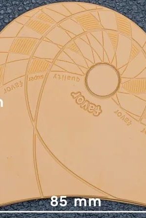 Набойка Favor размер средний, толщина 6.6мм, цвет: бежевый (12)