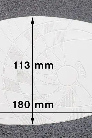 Подметка Favor размер средний, толщина 1.5мм, Цвет: белый