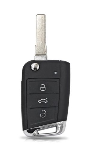 Корпус для Skoda, Volkswagen HU66 (3 кнопки)