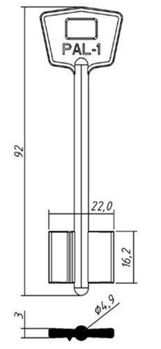 Paladium PLD1D (Силумин)