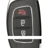 Чехол для автомобильного ключа стилизованный под Hyundai IX35 i20 с 3 кнопками и нерезаным лезвием.