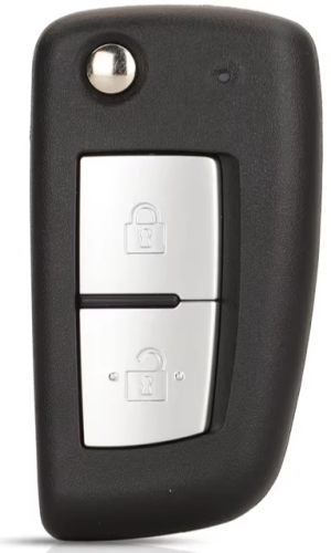 Корпус ключа на 2 кнопки Nissan Qashqai J11 Pulsar C13 Juke F15 X-Trail T32 Micra