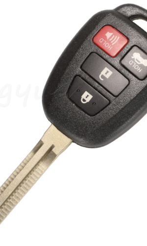 4 кнопочный сменный корпус для автомобильного ключа Toyota CAMRY Corolla RAV4 Prius TOY43