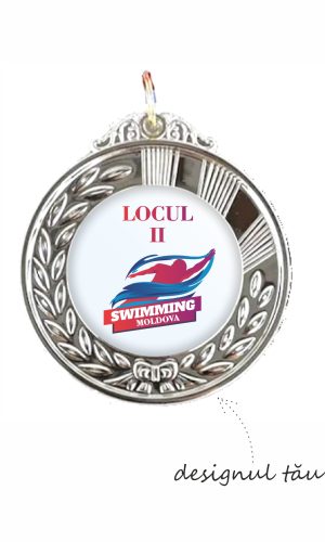 Персонализированная медаль серебро / Medalie silver MS1