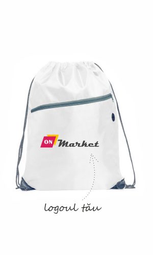 Персонализированная спортивная сумка /Rucsac alb R1 34.5x45 cm