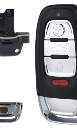 Сменный корпус автомобильного ключа на 3/4 кнопки для Audi A4l A3 A4 A5 A6 A8 Quattro Q5 Q7 A6 A8