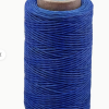 Нитка вощенная Толщина: 0.8мм Длина: 260м Цвет:Синий