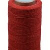 Нитка вощенная Толщина: 0.8мм Длина: 260м Цвет:Красный