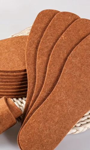 Мягкие войлочные стельки для обуви